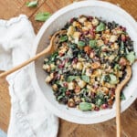 kale salad-5 day plant-based meal plan