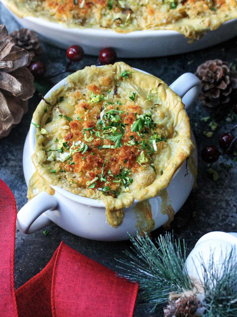 Baked Vegan White Truffle Mac ‘n Cheese by Eat Figs Not Pigs