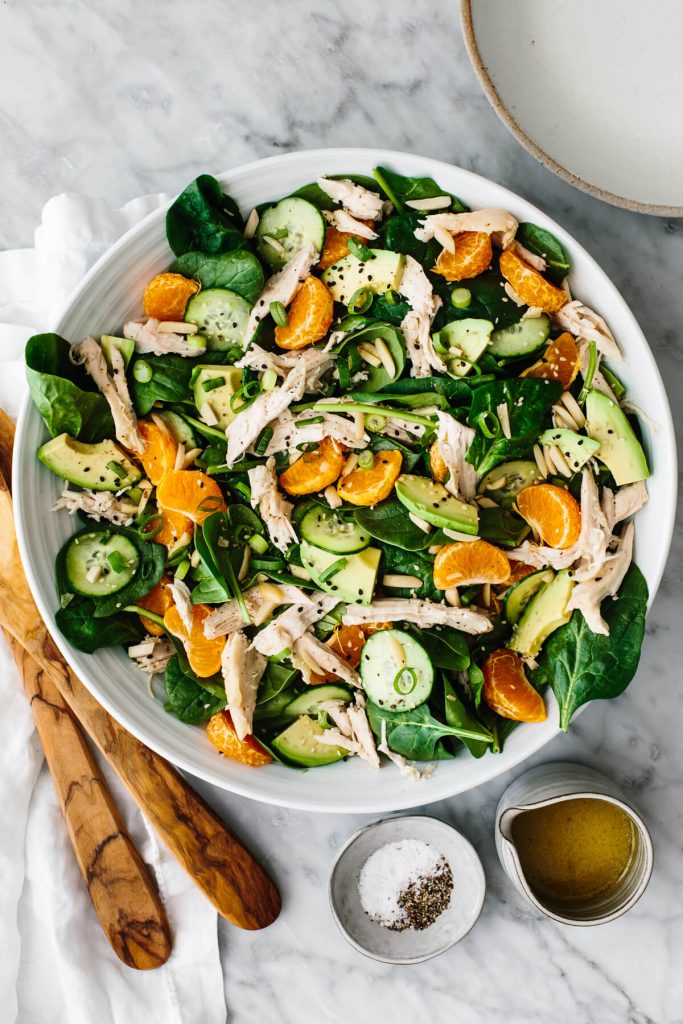 Mandarin Chicken Salad_healthy lunches for work
