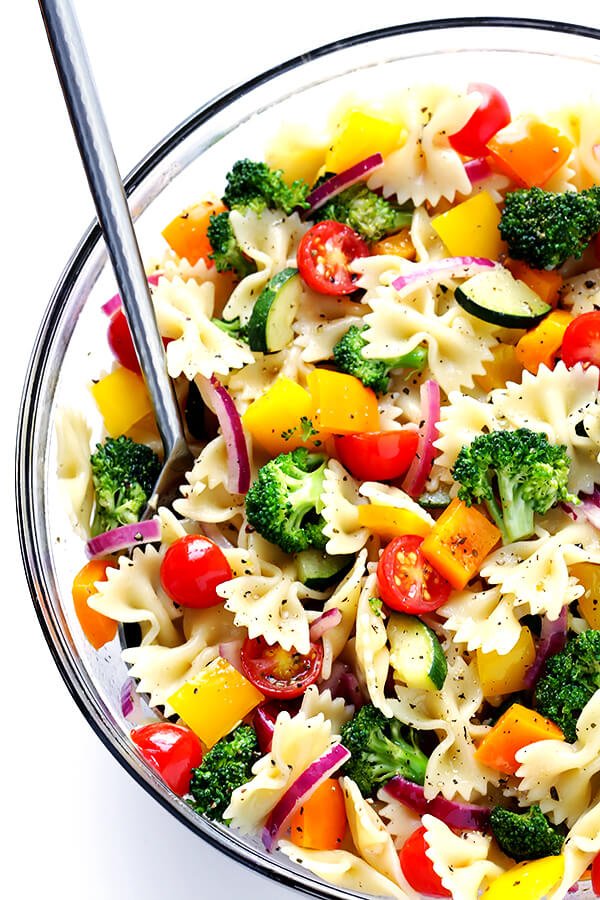 Veggie Lovers’ Pasta Salad_vegan spring recipes
