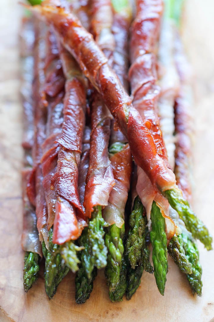 Ham Wrapped Asparagus_spring lunch recipes