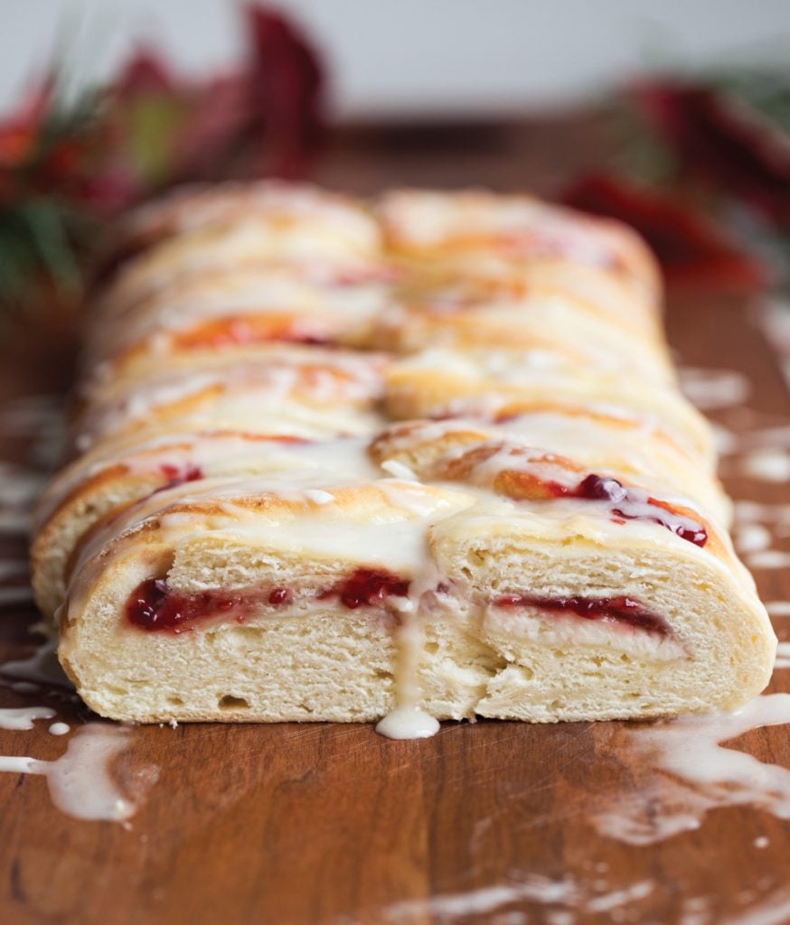 Raspberry Cream Cheese Danish Braid (Wienerbrød)_scandinavian gatherings