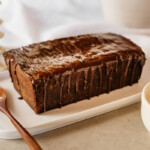 classic chocolate poundcake, easy valentine's dessert
