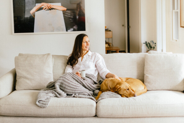 Woman on the couch_holistic rituals