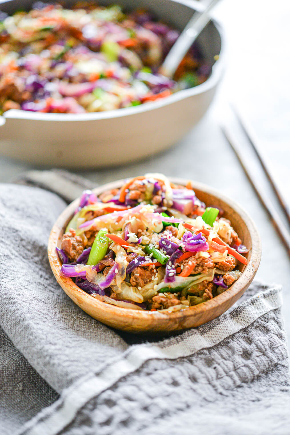 Egg Roll in a Bowl_easy weeknight dinners