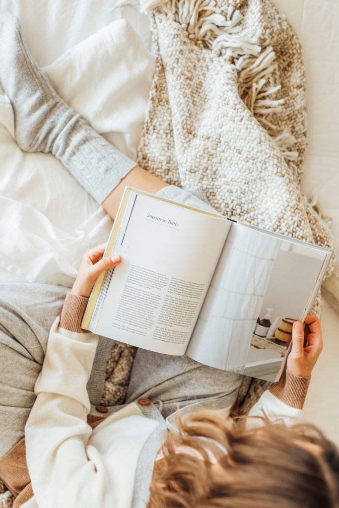 Camille Styles, cozy, hygge, reading, magazine_when should you freeze your eggs