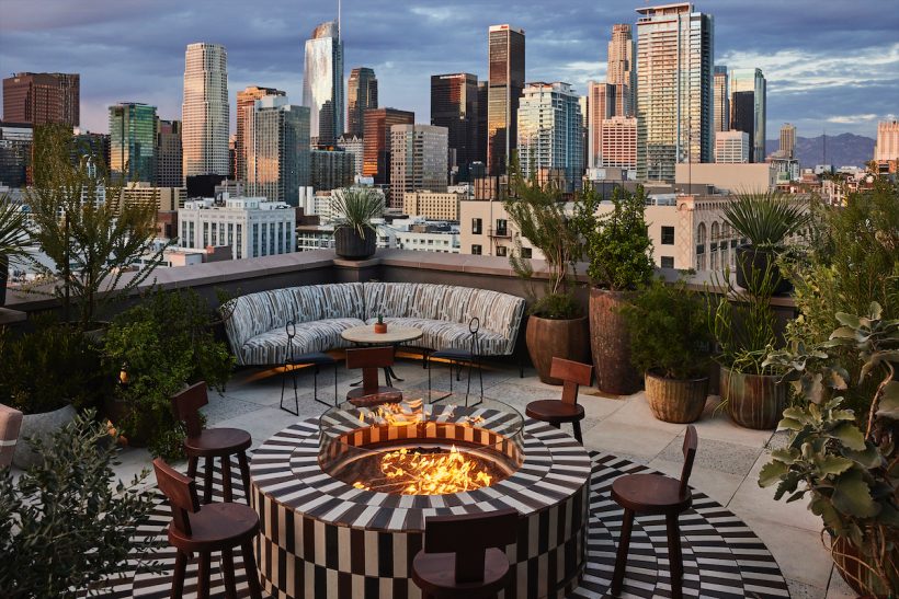 downtown LA proper hotel_rooftop