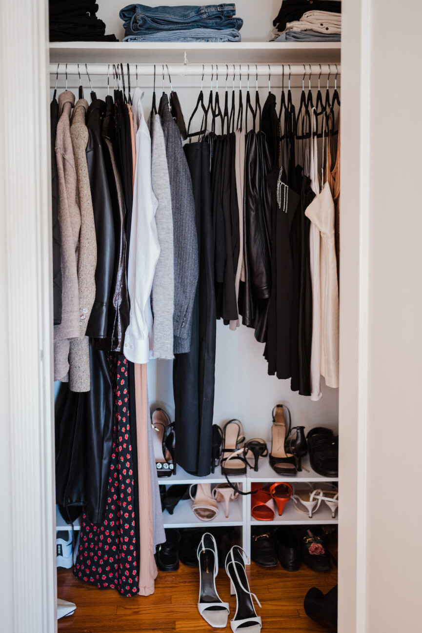 Carrie Barber, Wake Up Call, closet, getting dressed
