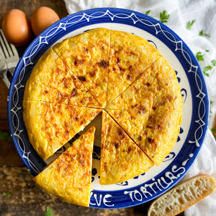 tortilla española by Spain on a Fork_healthy frittata recipes