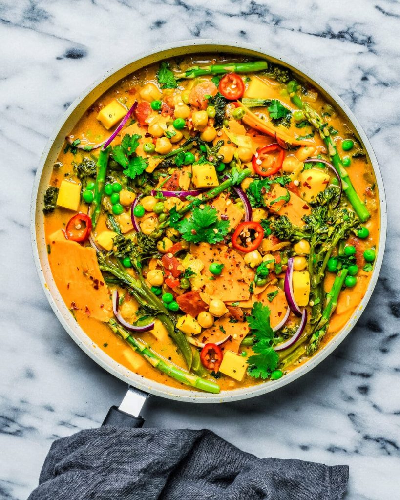 turmeric chickpea curry