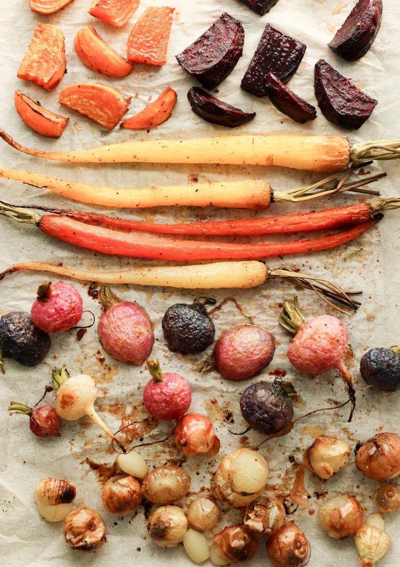 Grilled vegetables with whipped Feta and Zesty gremolata