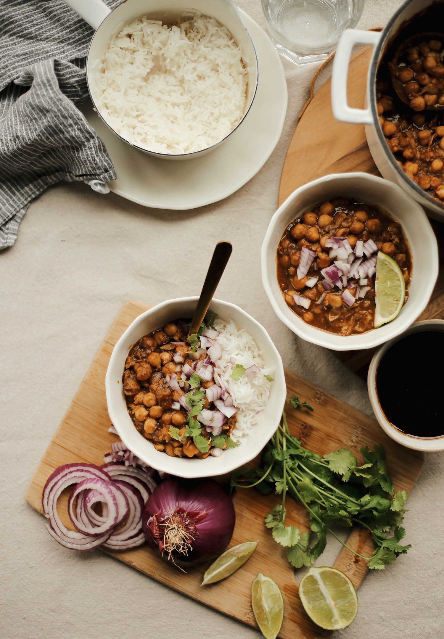 Channa Masala_easy instant pot dinners