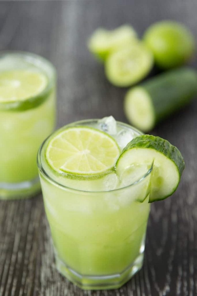 Refreshing Cucumber Lime Margaritas_three-ingredient cocktails