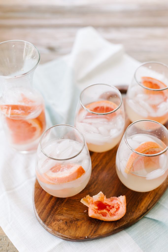 Fresh Grapefruit Greyhound_spring cocktail recipes
