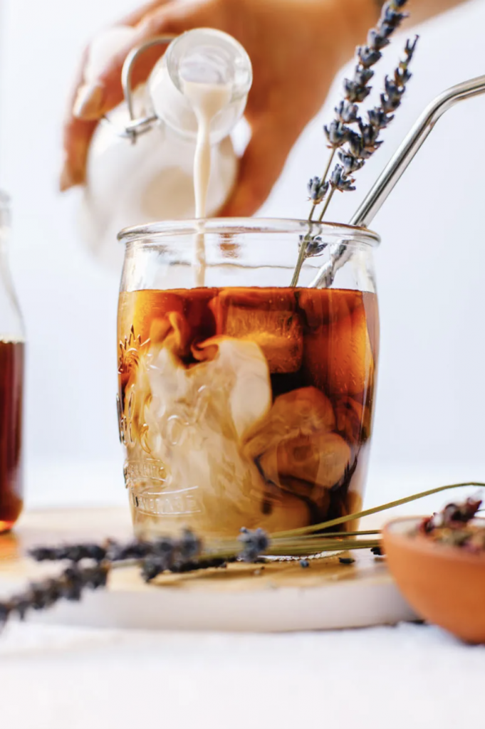 Easy Cold Brew Recipes_Easy Lavender Rose Cold Brew