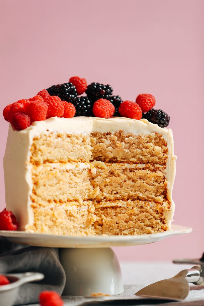 1-Bowl Vegan Gluten-Free Vanilla Cake_one-bowl dessert 