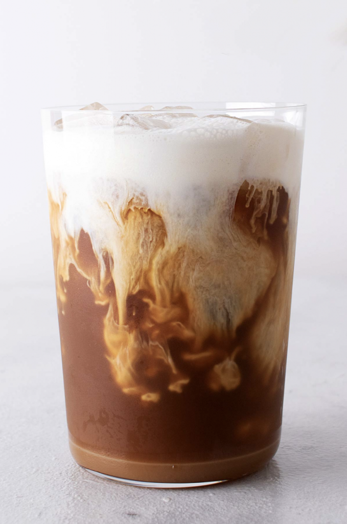 Easy Cold Brew Recipes_Starbucks Salted Caramel Cream Cold Brew Copycat