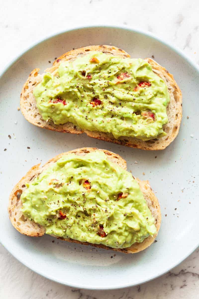 Avocado Toast_snack recipes for work