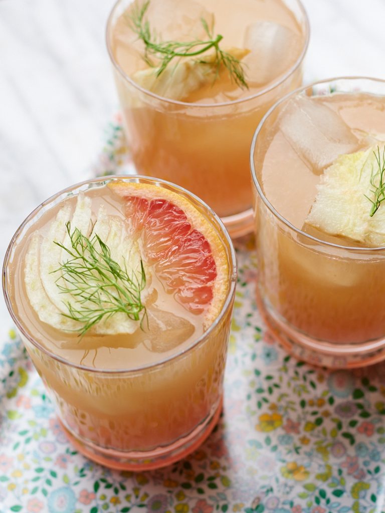Fennel Grapefruit Cocktail_spring cocktail recipes