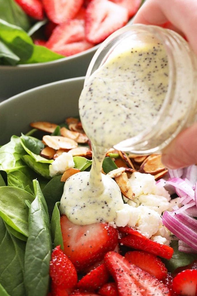 Homemade Poppyseed Dressing_healthy salad dressing recipes