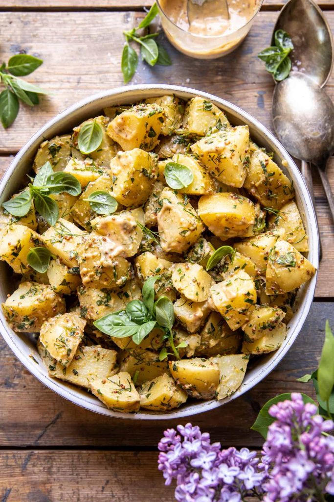 The Best Simple Vegan Potato Salad_vegan potato salad recipe