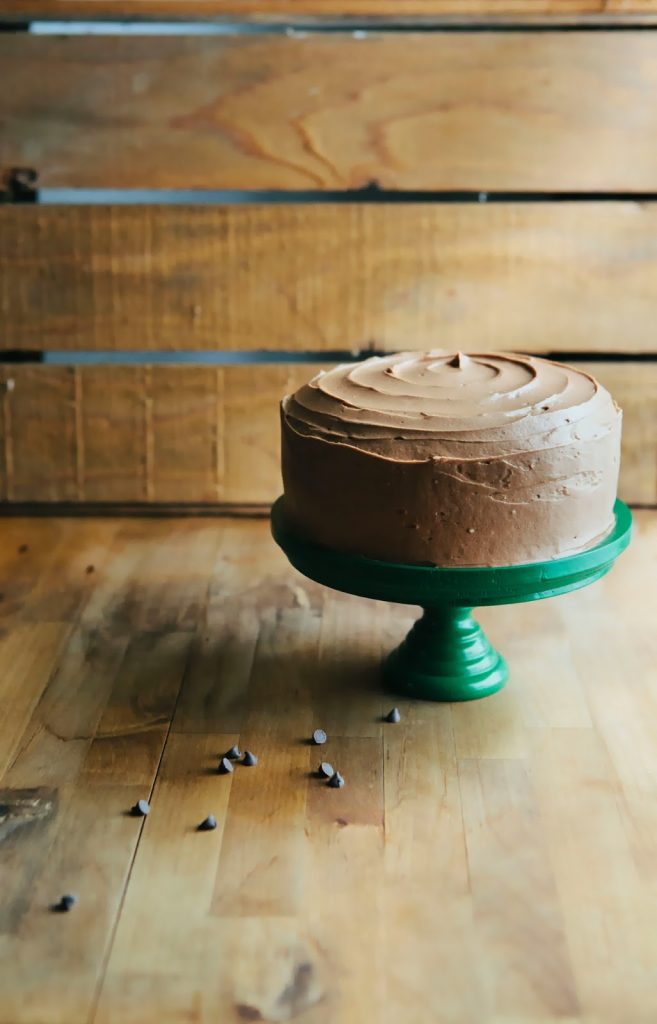 One Bowl Chocolate Cake With Mocha Buttercream Frosting_one-bowl dessert 