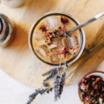 Easy Lavender Rose Cold Brew from Brewing Happiness, cold brew