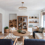 round coffee table styling ideas