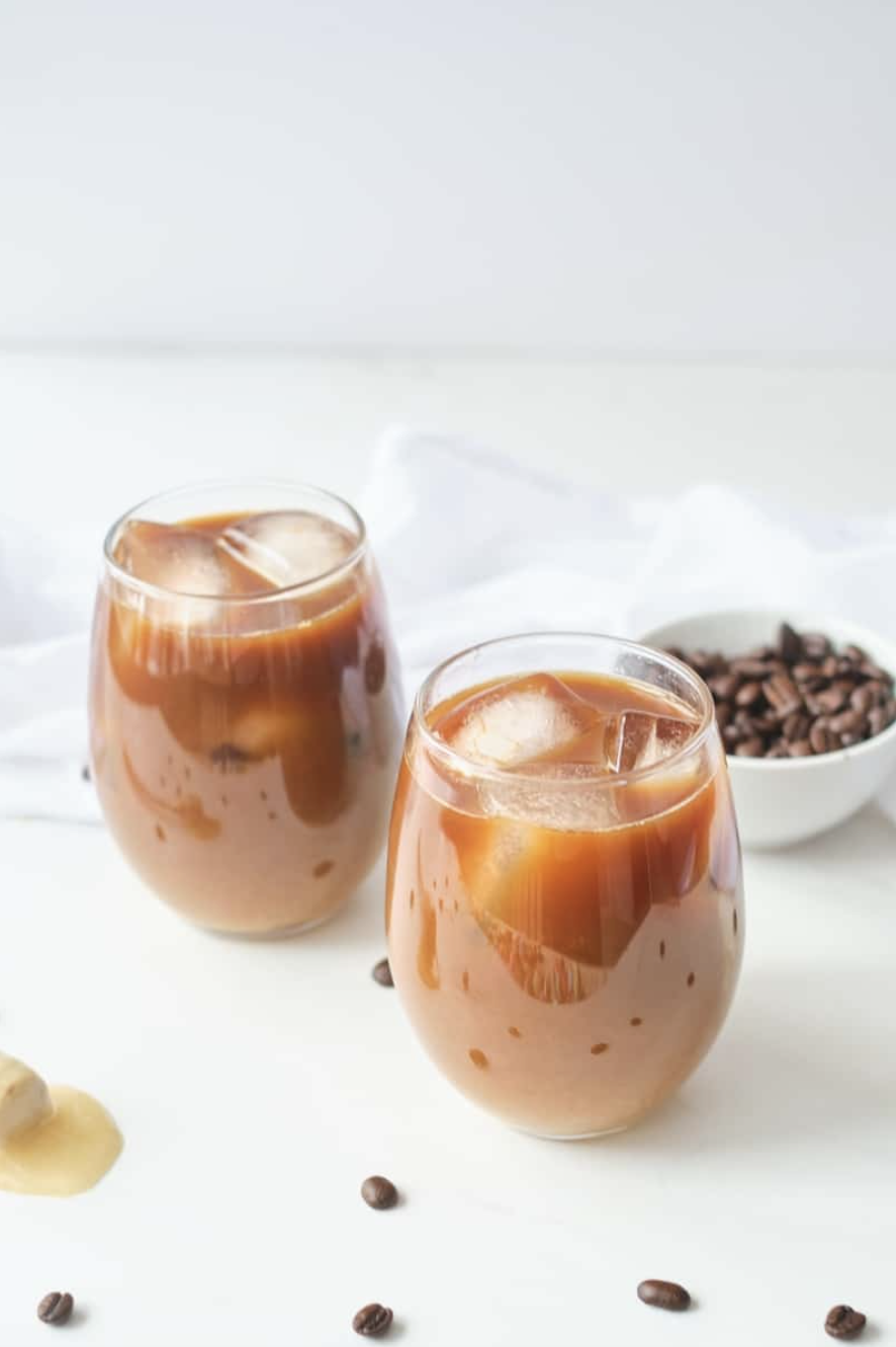 Easy Salted Caramel Cream Cold Brew recipe - Sweet Fix Baker
