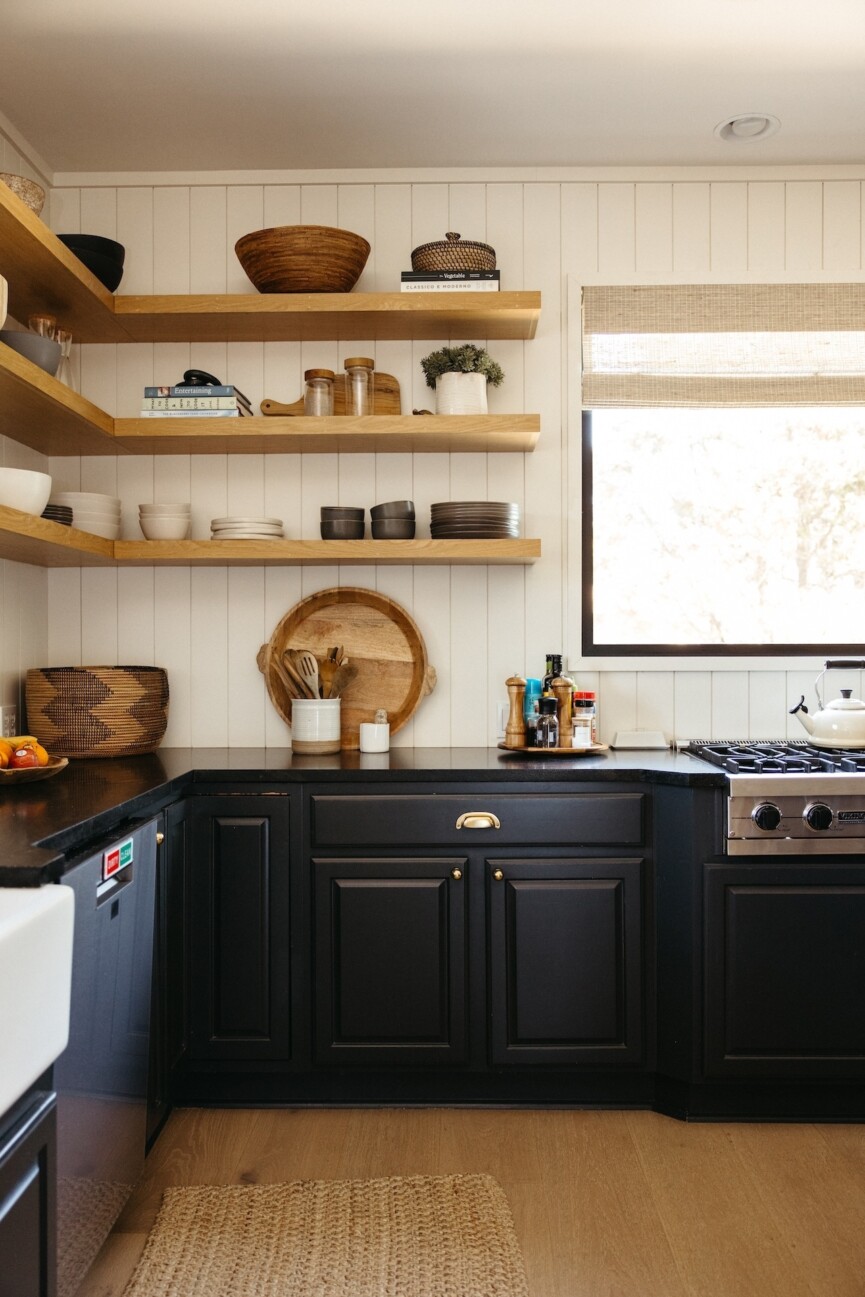 modern kitchen cabinet storage