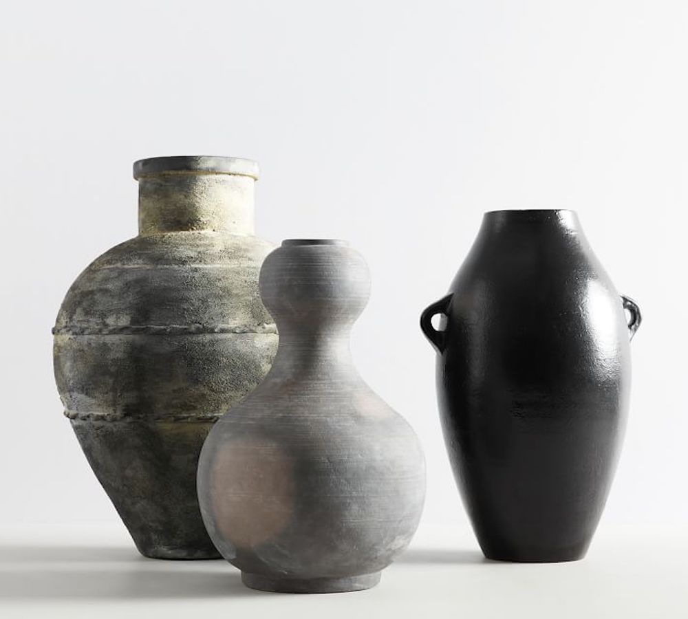 artisan vase collection