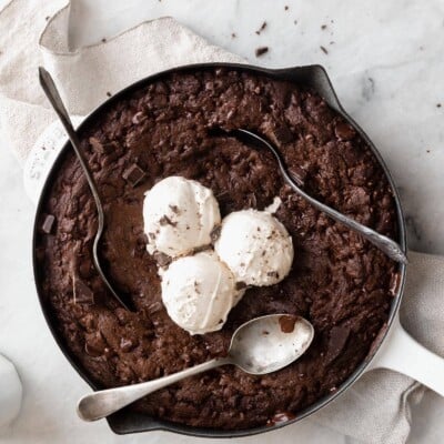 Broma Bakery Sarah Crawford - Double Chocolate Skillet Cookie - My Go To Meal