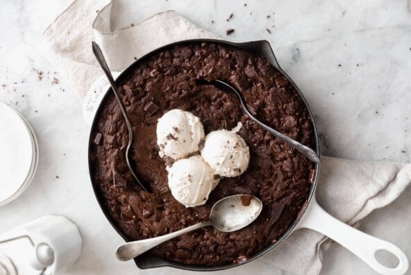 Broma Bakery Sarah Crawford - Double Chocolate Skillet Cookie - My Go To Meal
