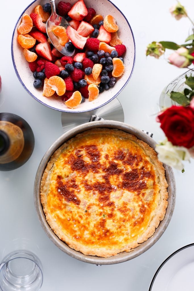 Gluten-Free Crusted Quiche_easy mother's day recipes