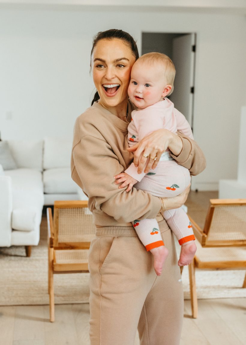 mother, child, megan group's morning routine