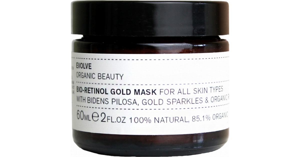 Evolve Organic Beauty Bio-Retinol Gold Mask, antioxidant, skincare, retinol