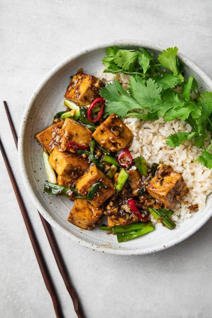 Recipe: Hot Pepper Tofu 