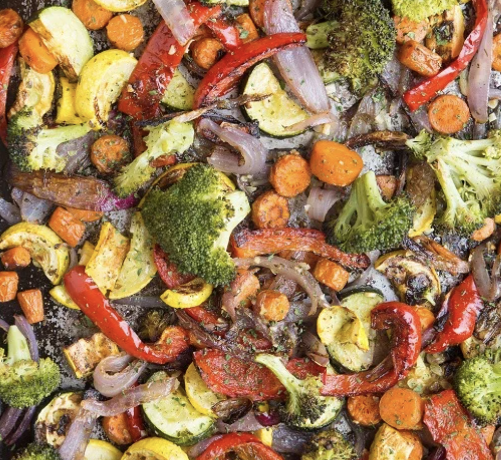 Garlic Herb Roasted Vegetables