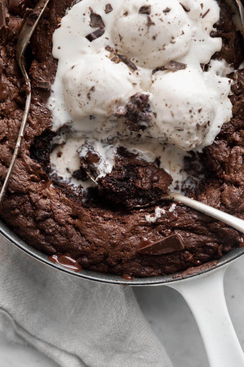 Broma Bakery Sarah Crawford - Double Chocolate Skillet Cookie - My Go To Meal