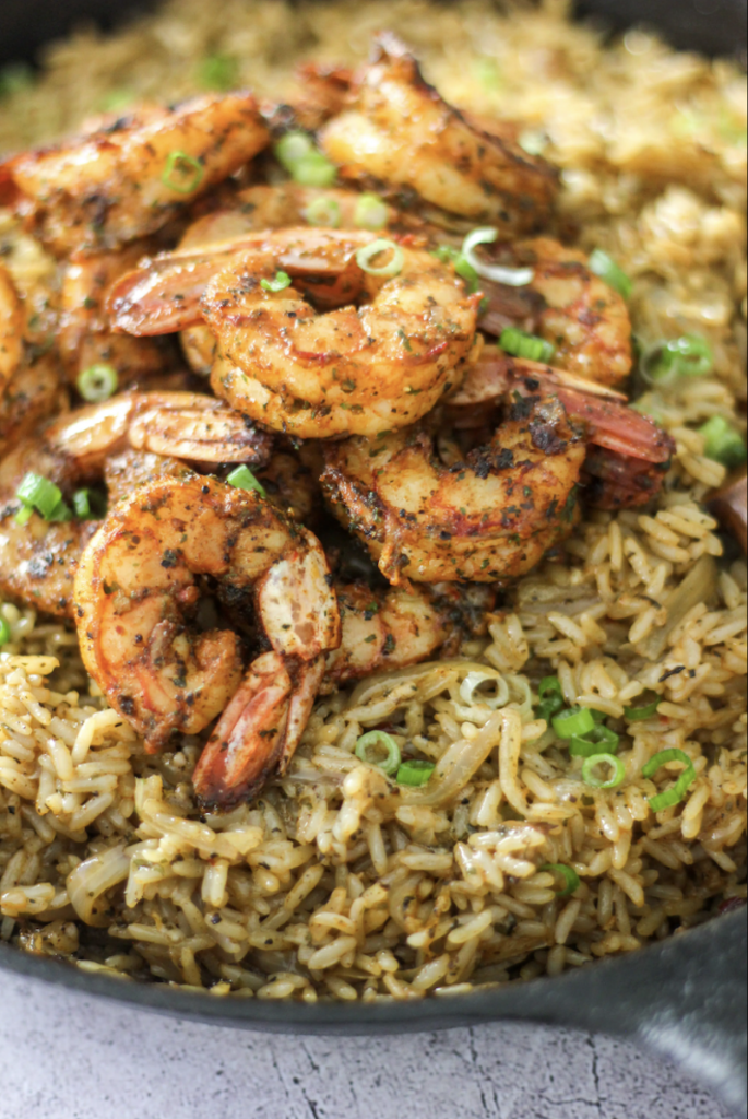 Easy One-Pot Cajun Shrimp & Rice from The Seasoned Skillet_one pot rice recipes