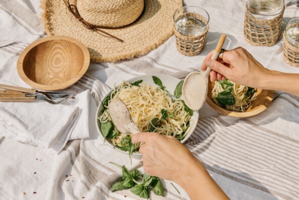 Creamy Lemon Pasta, vegetarian pasta recipes