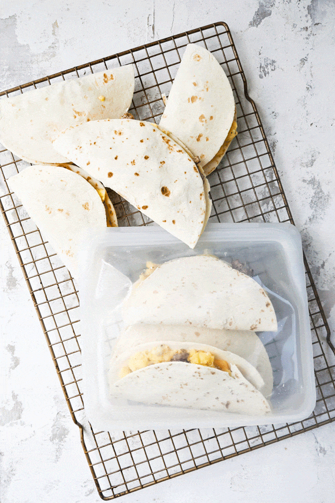 Tacos_grab frozen breakfast and breakfast ideas for work