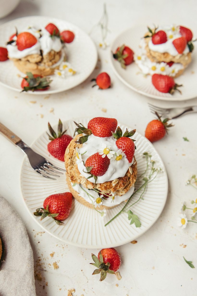 vegan gluten-free strawberry shortcake