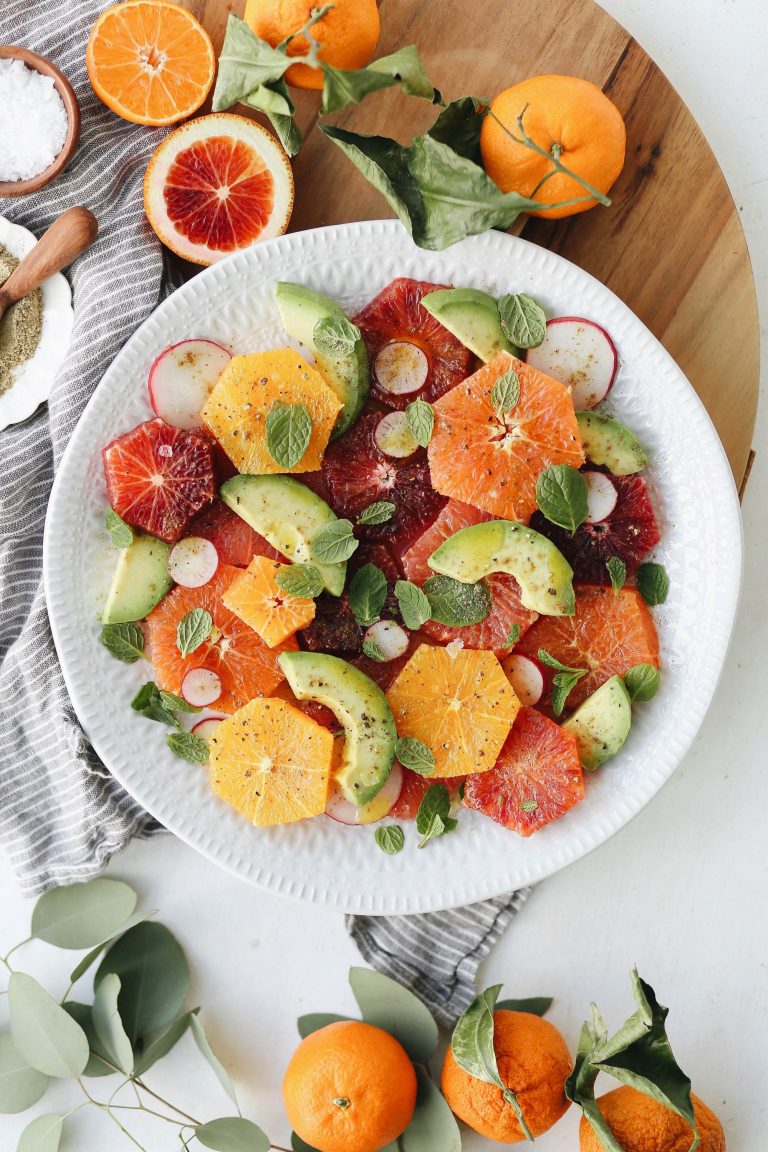 Chaat Masala Citrus Salad_easy summer salads