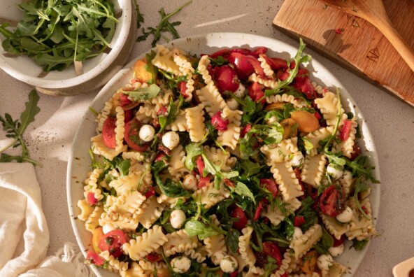 Caprese pasta salad