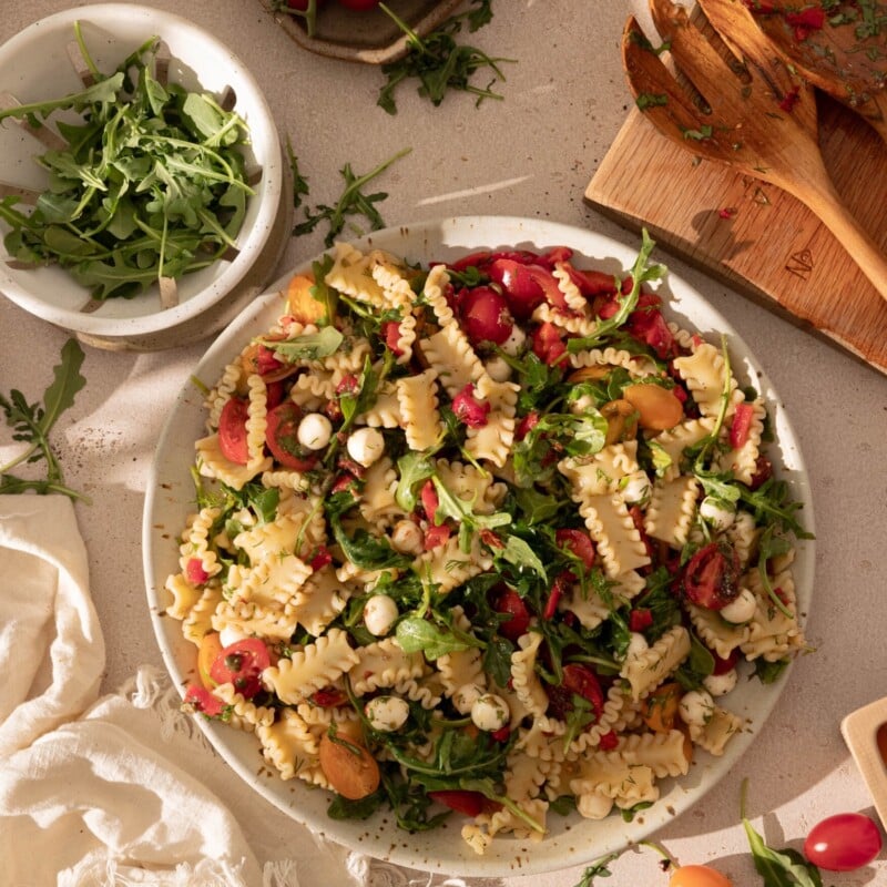 Caprese pasta salad