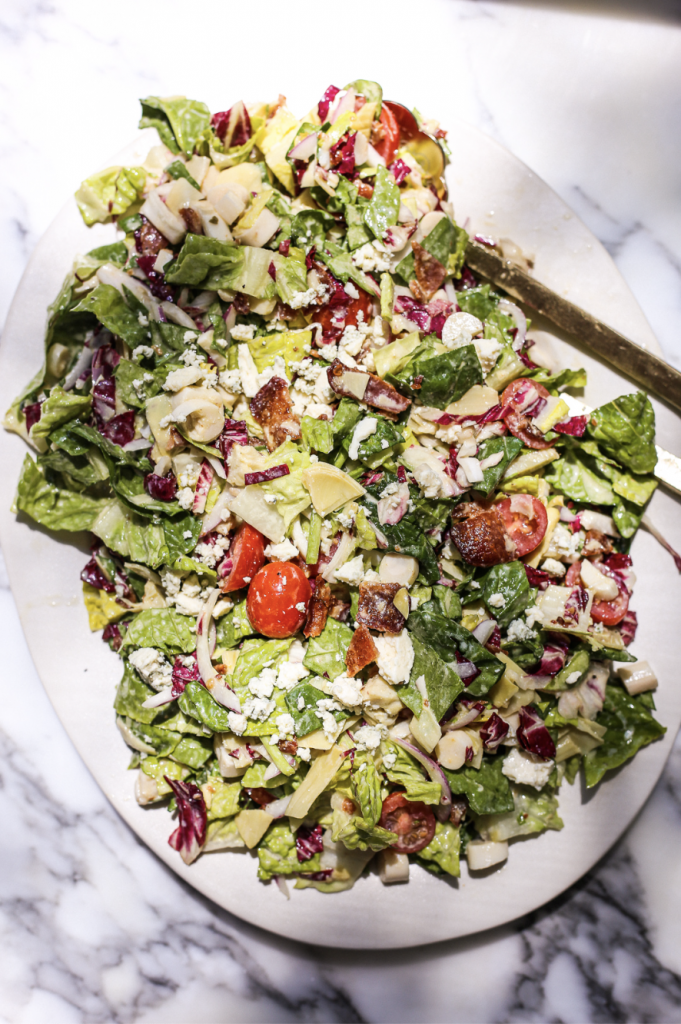 Steakhouse Chopped Salad from The Defined Dish_best chopped salad recipes