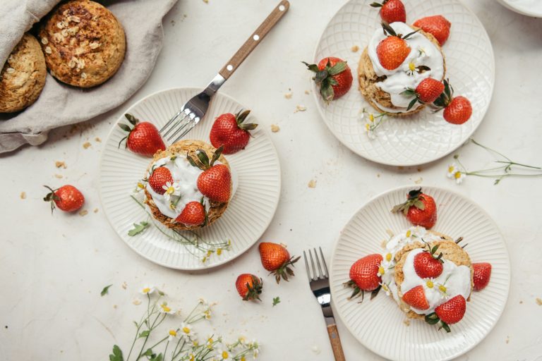 vegan gluten-free strawberry shortcake