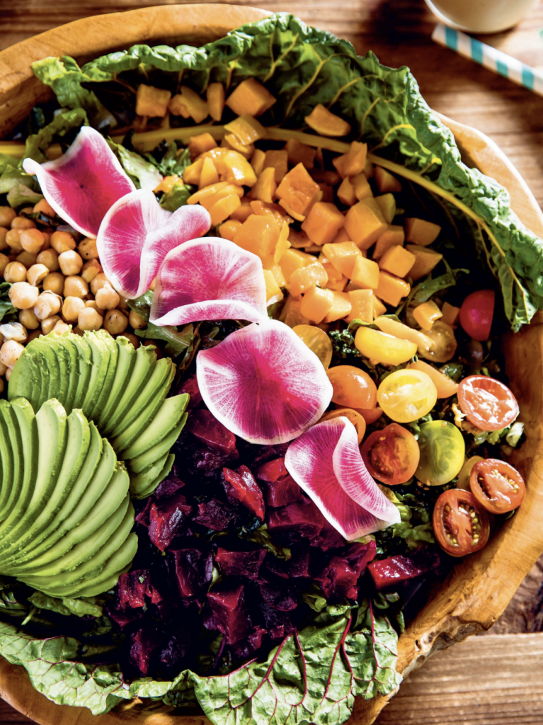 Malibu Farm Rainbow Vegan Chop Salad_best chopped salad recipes