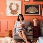 Kate Arends bright paint living room